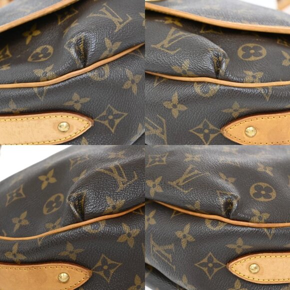 LOUIS VUITTON Tolum PM Shoulder Bag Monogram Leather Brown France - Picture 8 of 16